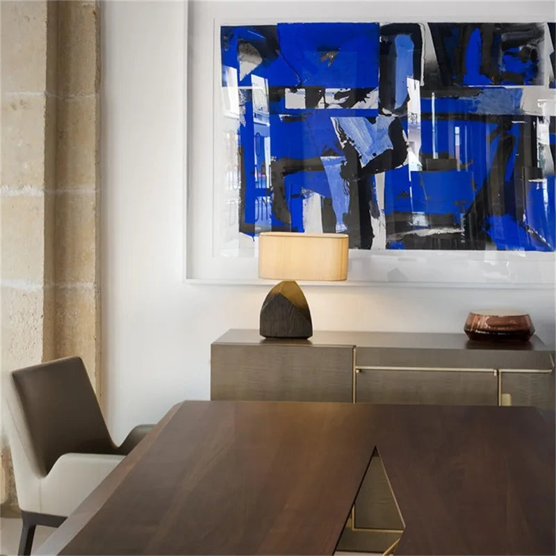 ウッドデザインテーブルランプ